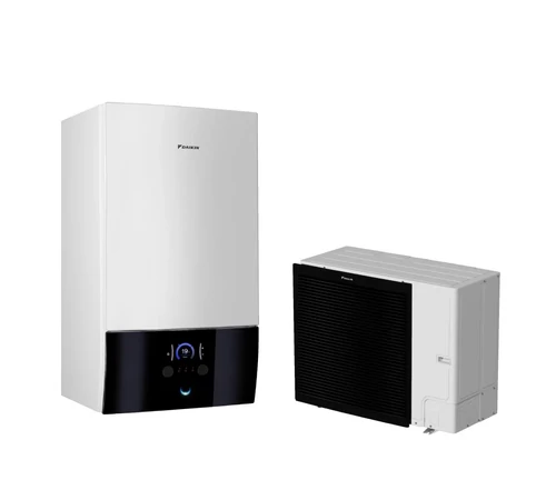 Pompa de caldura 14 kW pentru incalzire unitate interioara Daikin Altherma 3 R W EBBH16D9W cu incalzitor electric rezerva de 9 kW + unitatea exterioara ERLA14DW1 trifazic