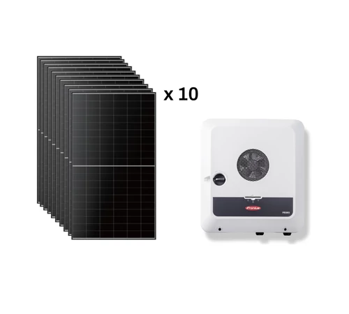 Pachet fotovoltaic 5,35 kWp, invertor trifazat Fronius Symo GEN24 5.0 și 10 panouri LONGi 535 W