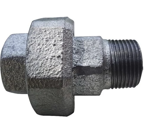 Racord olandez 2.1/2" din fonta zincata, cu filet interior-exterior