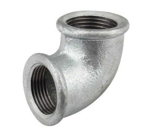 Cot din fonta zincata de 1", 90 °, filet interior-interior