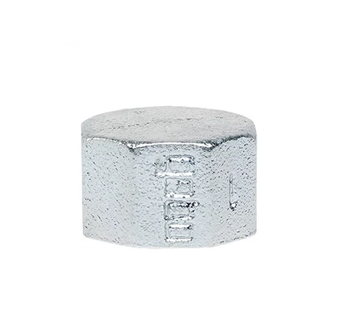 Capac filetat cu filet interior 1/2", din fonta zincata, GEBO Platinum
