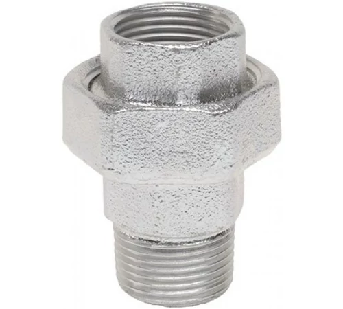 Racord olandez 1.1/2" din fonta zincata, cu filet interior-exterior, GEBO Platinum