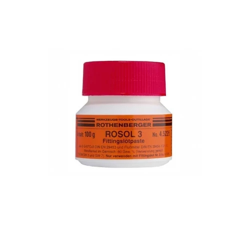 Pasta lipire moale 100gr ROSOL3 ROTHENBERGER 45226 Pasta lipire moale 100gr ROSOL3 ROTHENBERGER 45226