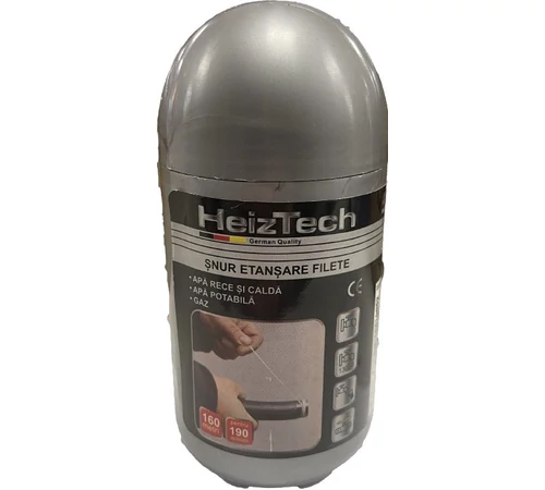 Șnur pentru etanșare conducte și filete 160 m, HeizTech