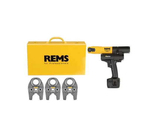 Trusă cu dispozitiv pentru presare și bacuri M15, M18, M22, Mini-Press ACC, REMS