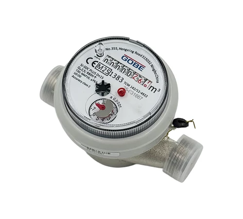 Contor de apă rece monojet cu mecanism uscat, 1/2", interior, compatibil citire de la distanță, GOBE