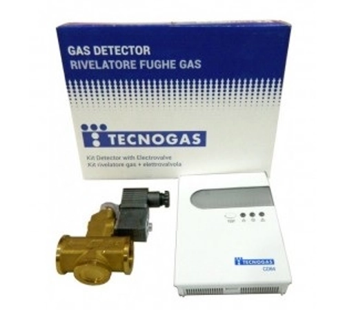 Detector gaz cu electrovana alama 3/4" TECNOGAS CD 64 ITALIA