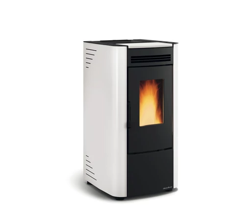 Semineu pe peleti 6.5 kW pentru 187 m3 Ketty Evo 2.0 alb La Nordica-Extraflame