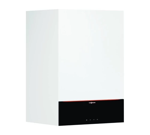 Centrala termica in condensatie pentru incalzire si preparare ACM Vitodens 100-W Z022912 VIESSMANN 32 kW cu tubulatura