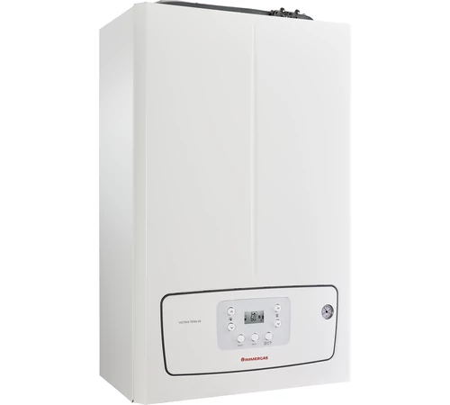 Centrala termica pe gaz in condensare 28 kW, IMMERGAS VICTRIX TERA V3 28 E, 3.036978, cu kit evacuare inclus