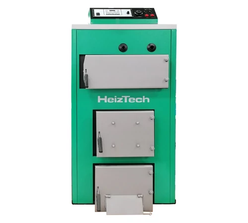 Cazan combi pe lemne si peleti din tabla de otel 125 kW cu posibilitate de ardere peleti Duo Pellet SP125VENT HeizTech