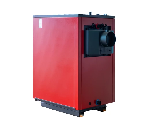 Cazan pe lemne din tablă de oțel 80 kW SP-R-80 HeizTech