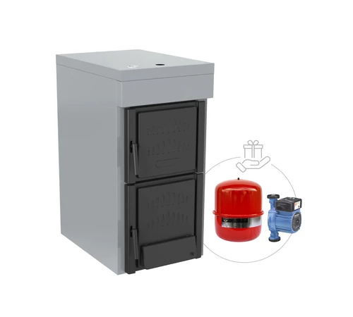Cazan pe lemne din fonta LX4 23 kW HUNOR