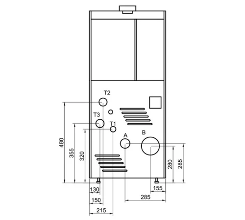 Cazan compact pe peleti gata de instalare KEPO 20 kW curatare