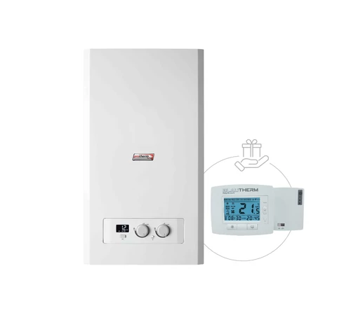 Centrala termica murala condensatie pentru incalzire si preparare acm, instant, Lynx, Protherm, 25 kW, cu tubulatura