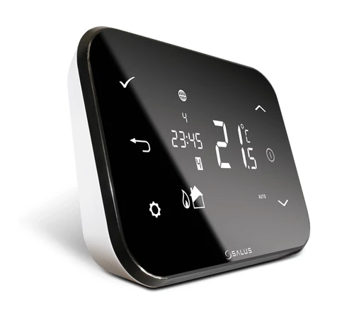 Termostat digital smart, wireless Salus IT500, programabil, touch screen, cu receptor si Gateway