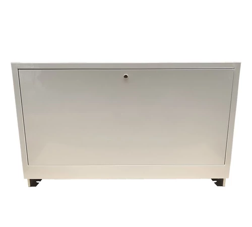 Cutie distribuitor-colector metal, cu capac, 575-665 x 795 x 110-170