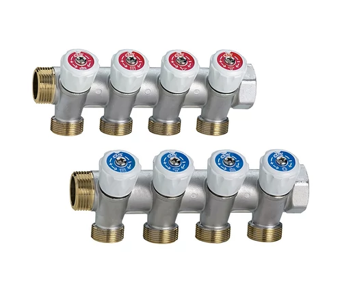 Distribuitor sanitar modular 1" 4 cai 24x19 FIV Distribuitor sanitar modular 1" 4 cai 24x19 FIV