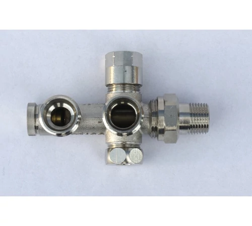 Piesa legatura sistem bitubular coltar 1/2"-3/4" HERZ 1718914