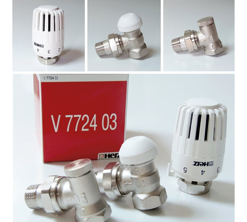 Earliest here discount Kit cu cap termostatic Project + robinet tur termostatic + robinet retur,  1/2, HERZ, V772403 | Melinda Instal