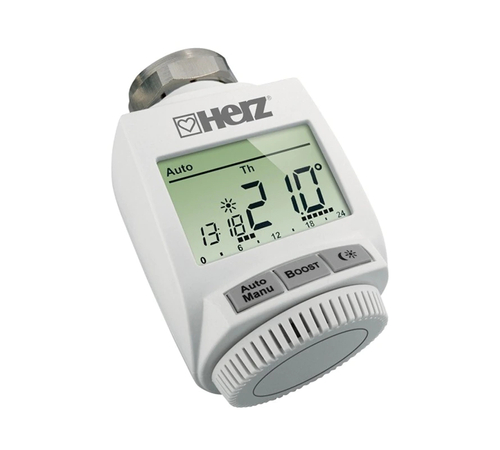 Cap termostatic electronic wireless 28 x 1.5 ETK HERZ 1825101