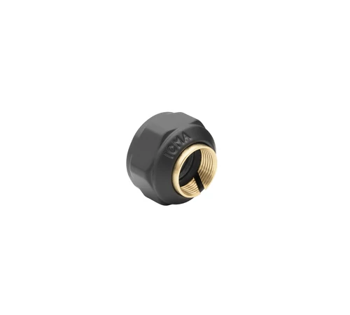 Conector teava cupru 15 mm negru mat 81091GE09 ICMA