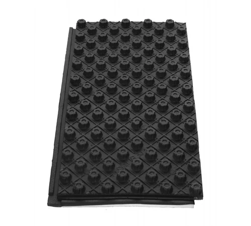 Placă polistiren termoizolante laminate cu nuturi 3.5 cm, pentru incălzire in pardoseală cu fonoizolație RUND 35