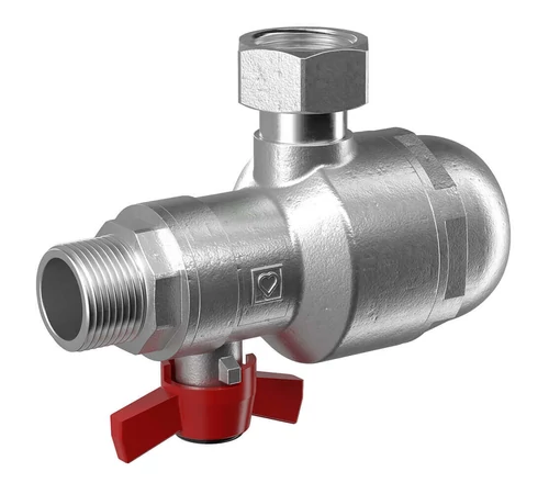 Filtru antimagnetita pentru montaj sub centrala termica murala, DN 20, 3/4", PN 10, Tmax = 90  ̊C, HERZ 1 1125 02