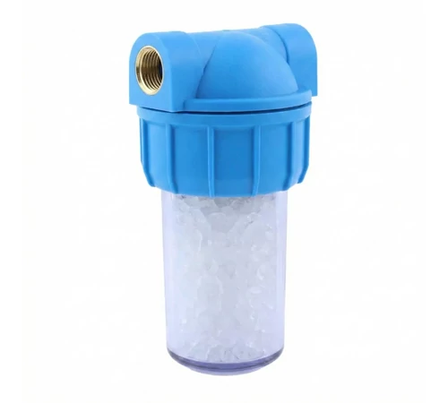 Filtru apă anticalcar cu polifosfat 5'' x 1/2'', carcasă plastic, racorduri din alamă, filet interior–interior, ATLAS Filtri Dosaprop Mignon Plus L3P MFO RA401P511