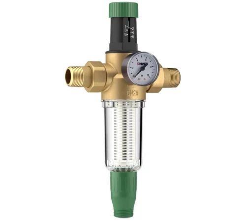Filtru pentru apa potabila cu reductor de presiune, 1.5 - 6 bari, 1”, HERZ 2301103