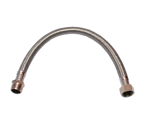 Racord flexibil 1/2” x 1/2” x 80 cm, cu filet interior - filet exterior, GOBE