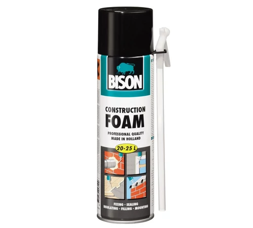 Spuma pentru montaj din poliuretanica, BISON, 500 ml