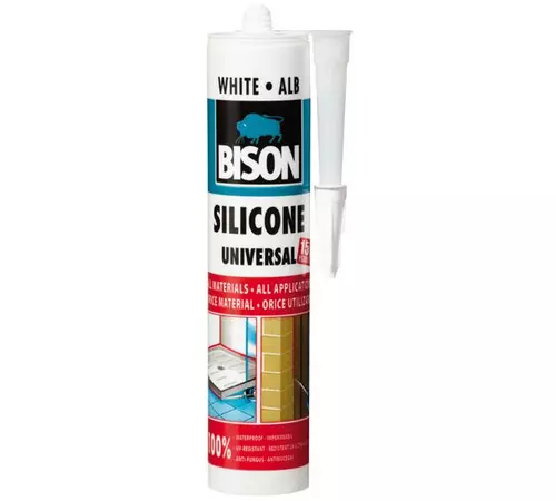 Silicon Universal, alb, BISON, 280 ml