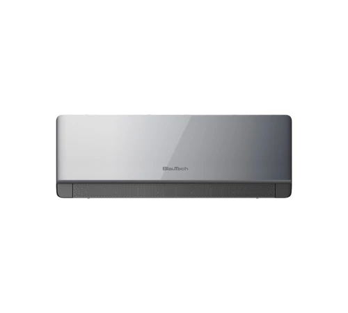 Aparat aer conditionat inverter Split 9000 BTU A+++ gri WiFi cu micropori racire-incalzire dezumidificare lumina UVC silentios design elegant BlauTech Premium Plus