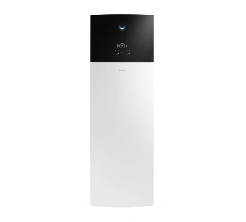 Pompa de caldura pentru incalzire si apa calda menajera Daikin Altherma 3 H HT 16 kW ETVH16S23E9W cu rezervor de 230 L si incalzitor electric rezerva de 9 kW