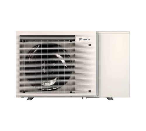 Pompa de caldura monobloc pentru incalzire și racire 8 kW Daikin Altherma 3 M EBLA08E3V3 cu incalzitor electric rezerva de 3 kW monofazic