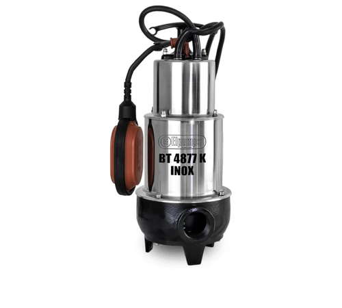 Pompa submersibila pentru apa murdara, cu tocator, inox, Elpumps, Bt4877k, 16000 l/h, 900 W Pompa submersibila pentru apa murdara, cu tocator, inox, Elpumps, Bt4877k, 16000 l/h, 900 W