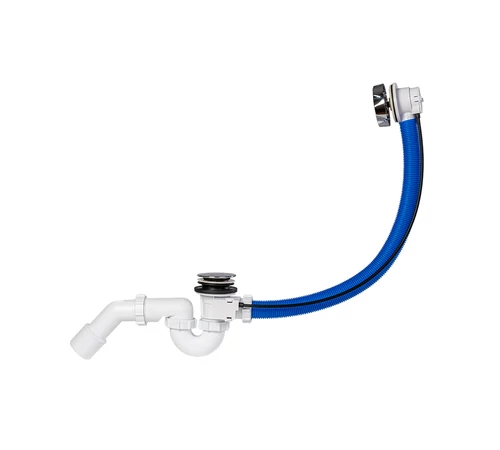 Sifon pentru cadă de baie, înalt, cromat, 53 cm, STY-536-A-K, STYRON