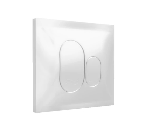 Buton actionare alb P01 pentru modul si rezervor WC incastrat GLADYS