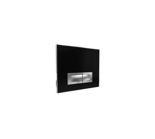 Buton actionare negru mat P05 pentru modul si rezervor WC incastrat GLADYS