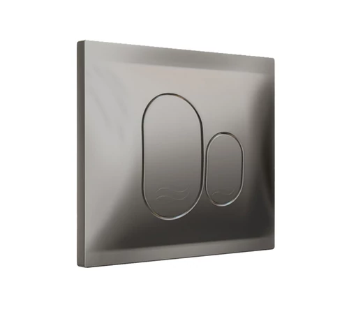 Buton actionare cromat mat P01 pentru modul si rezervor WC incastrat GLADYS