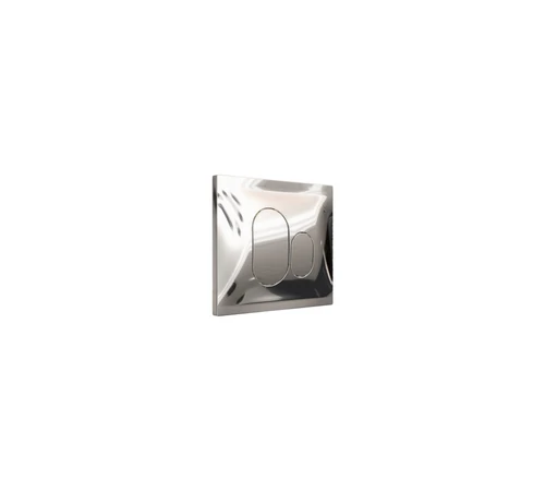 Buton actionare cromat lucios P01 pentru modul si rezervor WC incastrat GLADYS