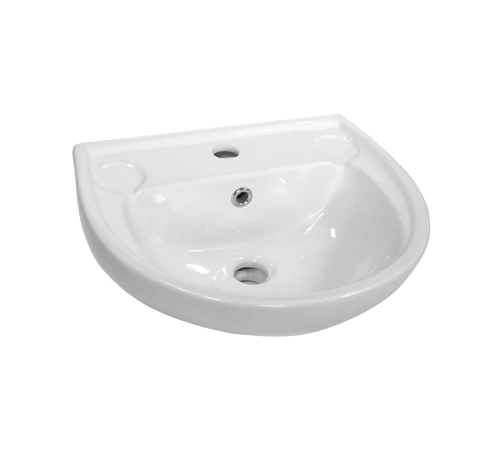 Lavoar cu montaj pe perete latime 55 cm alb GLADYS