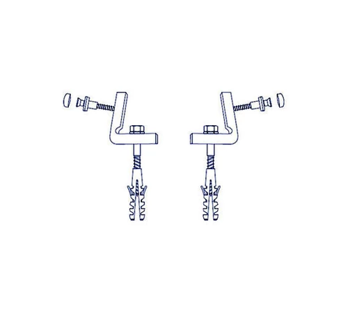Set fixare orizontala wc-bideu (toate mod) YR48/Y0IQ HATRIA