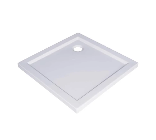 Cadita de dus patrata din ABS si acril 80 x 80 x 5 cm, RTA02 GLADYS