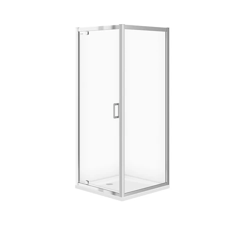 Cabina de dus de colt 80 x 80 x 190 cm, cu usa pivotanta, Arteco, CERSANIT S157-009