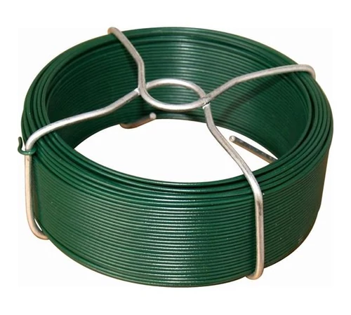 Cablu otel galvanizat cu PVC verde 0.7/1.2mm 50m