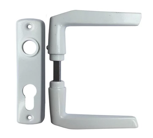 Maner usa interior aluminiu alb cu sild Y 55mm