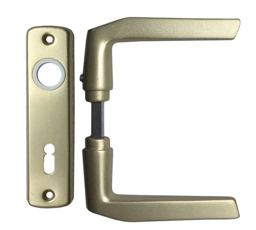 Maner usa interior cu sild 55mm aluminiu culoare sampanie