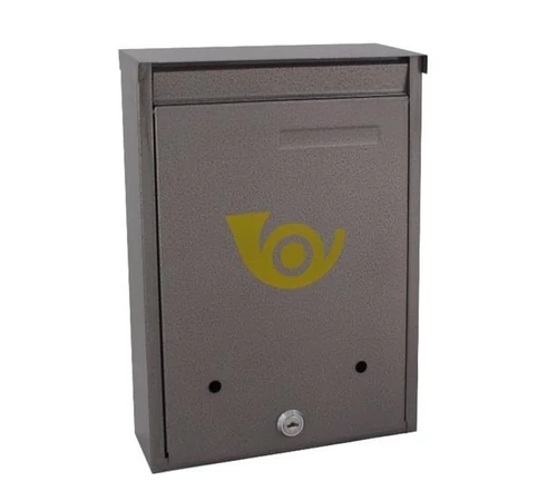 Cutie postala maro exterior